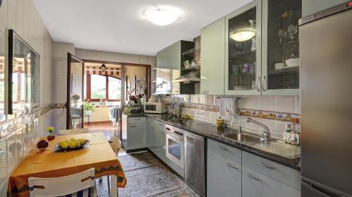 Kitchen with dining area